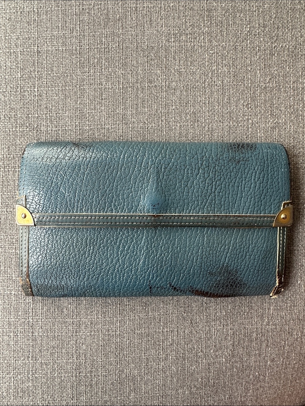 Louis Vuitton Trifold Suhali Leather Long Wallet—PROJECT or REPAIR